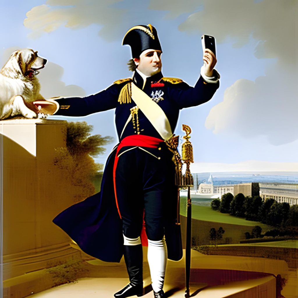 história, osobnosť, sociálne siete, Napoleon Bonaparte