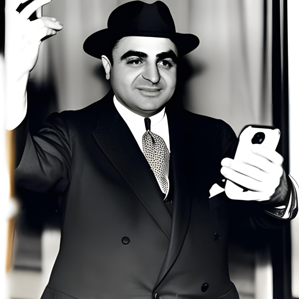 história, osobnosť, sociálne siete, Al Capone