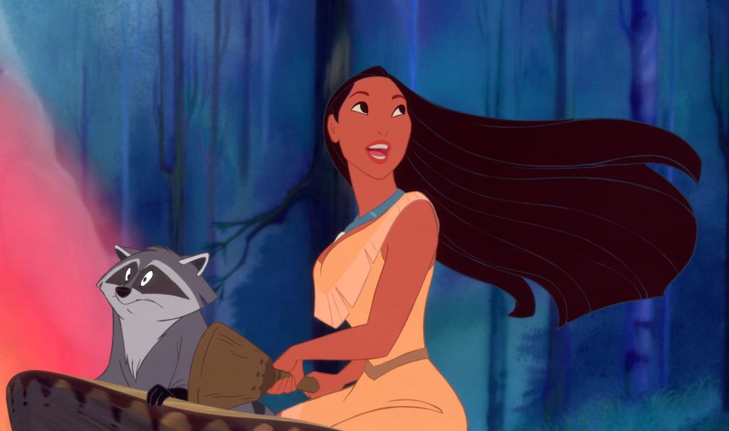 Walt Disney, princezná, rozprávka, história, pôvod, fakty a zaujímavosti, Pocahontas