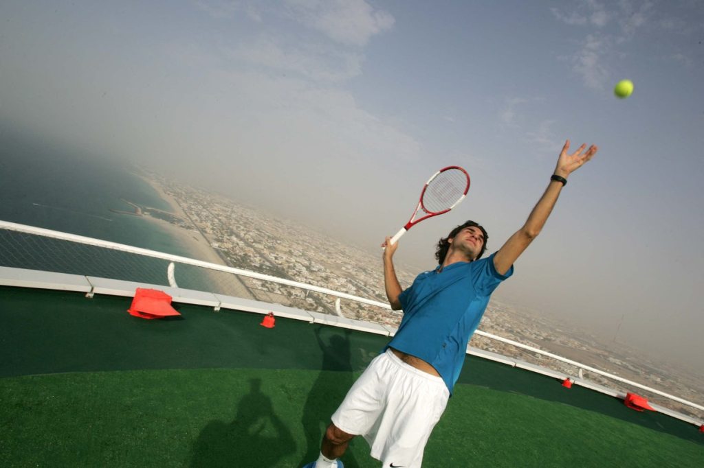 ihrisko, šport, svet, Heliport hotela Burj Al Arab
