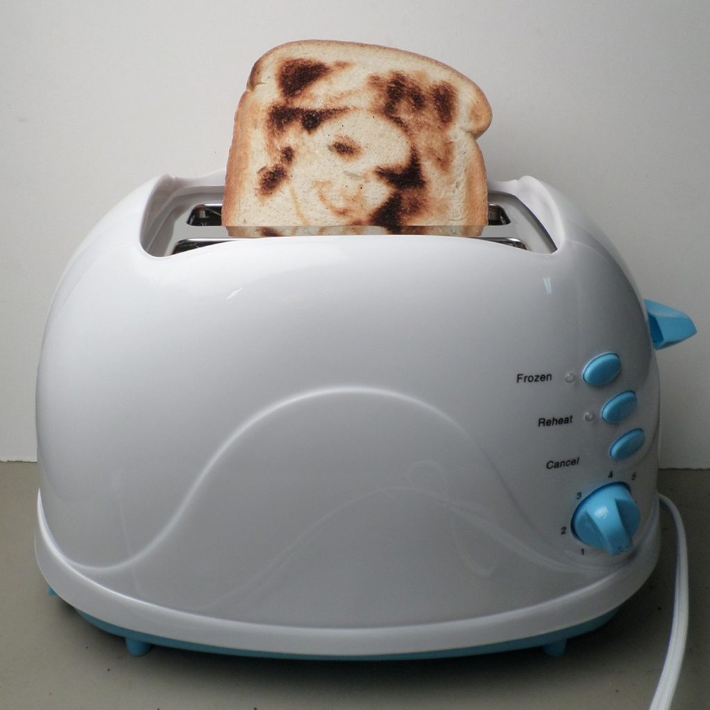bizarný vynález, technológie, selfie toaster