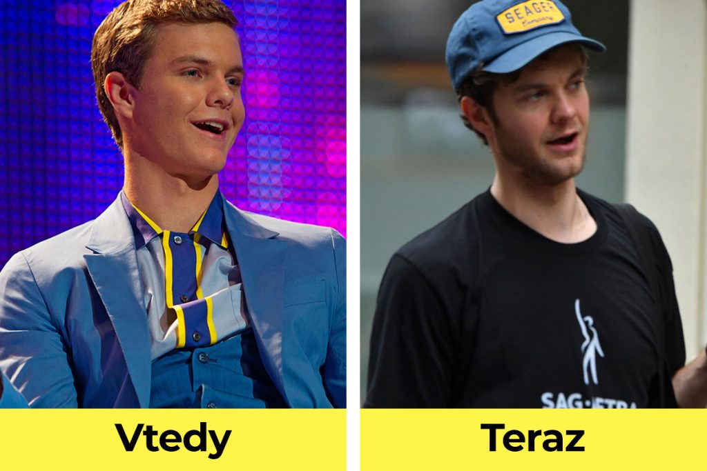 Hunger Games, Hry o život, film, herec, vtedy verzus teraz, Jack Quaid