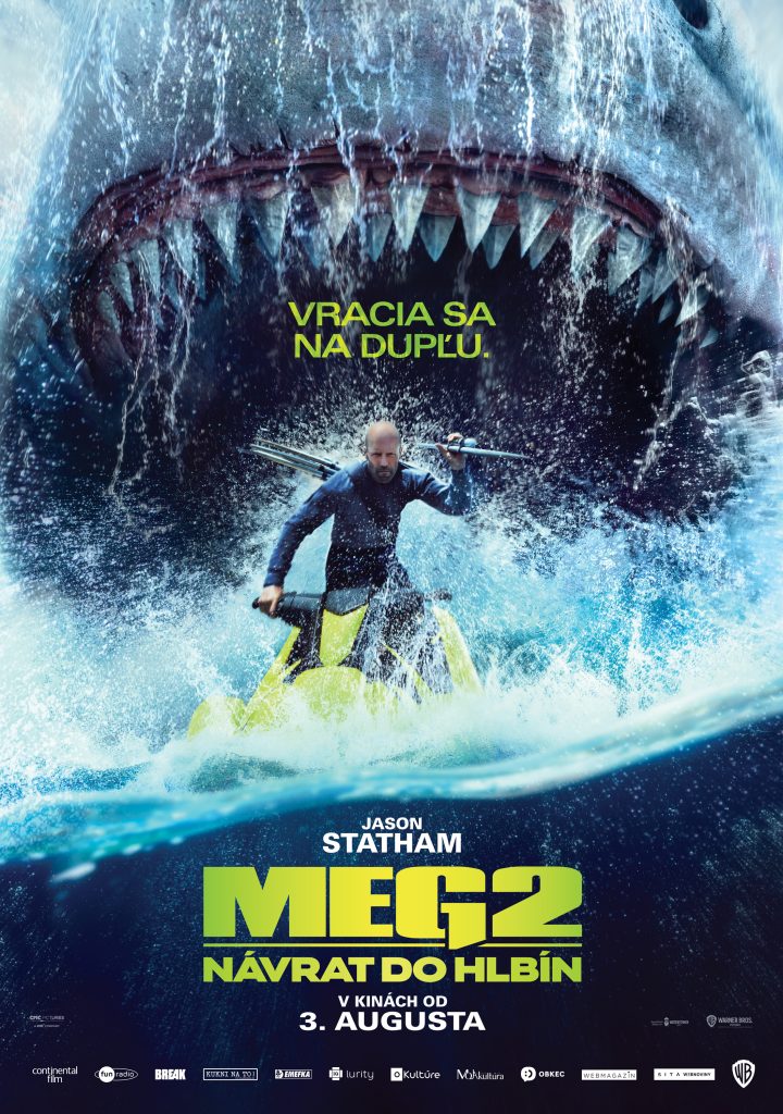 film, films, Meg 2 : Retour aux profondeurs, science-fiction, film d'action, programme cinéma, cinéma slovaque, première cinéma, première au cinéma, actualité cinéma, première