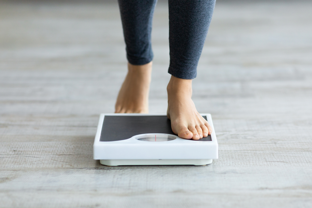 chudnutie, redukcia telesnej hmotnosti, váha