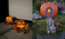 Slováci nám ukázali svoje tekvice, ktoré im včera spríjemňovali Halloween