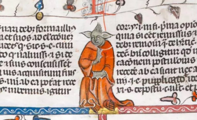 Historici v dokumente zo 14. storočia objavili postavu, ktorá sa podobá na majstra Yodu zo Star Wars