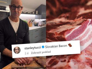 Herec z Hunger Games si zamiloval slovenskú slaninu. Vo videu si ju nevie vynachváliť