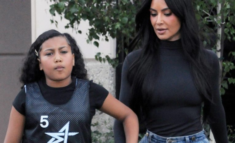 Kim Kardashian, North West, zuby