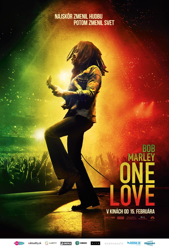 filmy, Bob Marley: One Love, slovenské kino, kino program, kino premiéra, filmová novinka, životopisný film, dráma