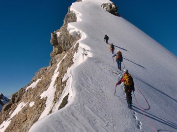 v rakúskych alpách uviazli slováci