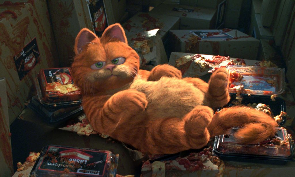 filmy, Garfield vo filme, kino program, slovenské kino, kino premiéra, filmová novinka, animovaná komédia
