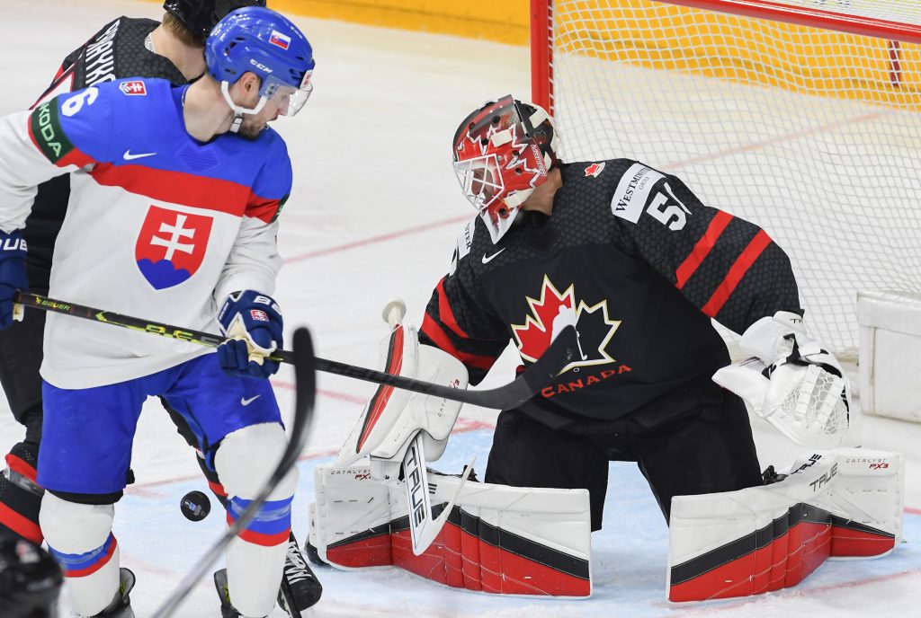 Zápas Slovensko-Kanada museli naši hráči odohrať bez zraneného Pospíšila, ktorý bol jednou z oporou slovenského tímu.