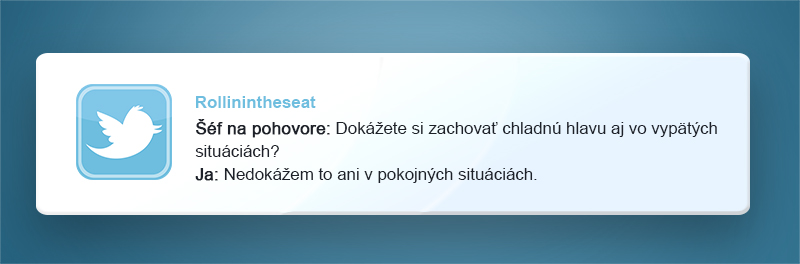 10 vtipných tweetov od ľudí, ktorých život je jedna veľká existenčná kríza