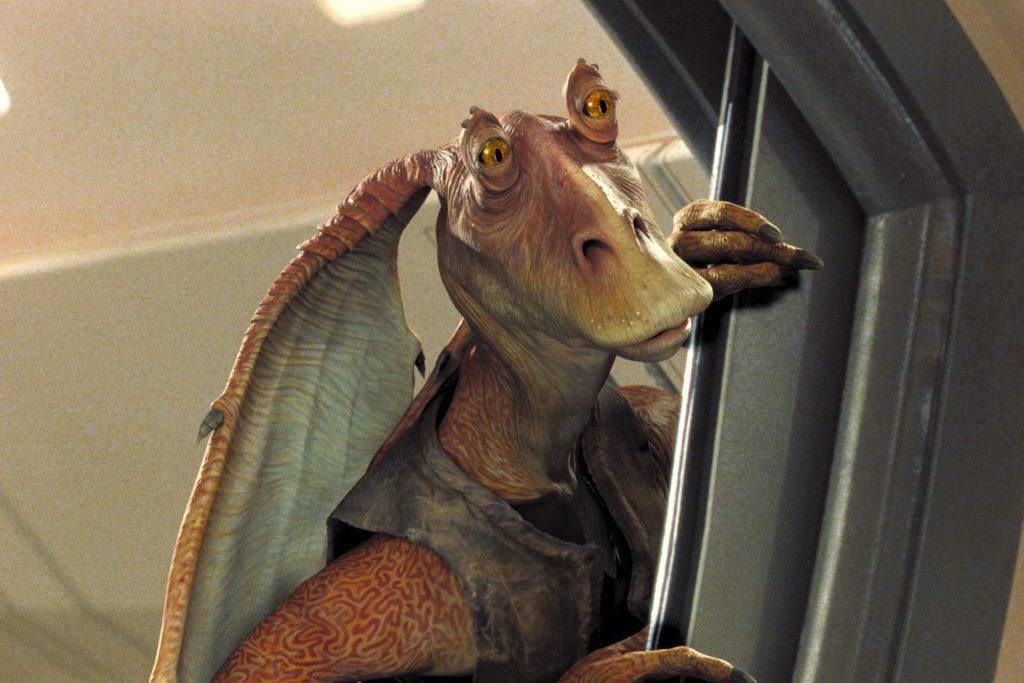 filmy, celebrity, Hollywood, Ahmed Best, Jar Jar Binks, herec, nenávisť, šikana, sci-fi