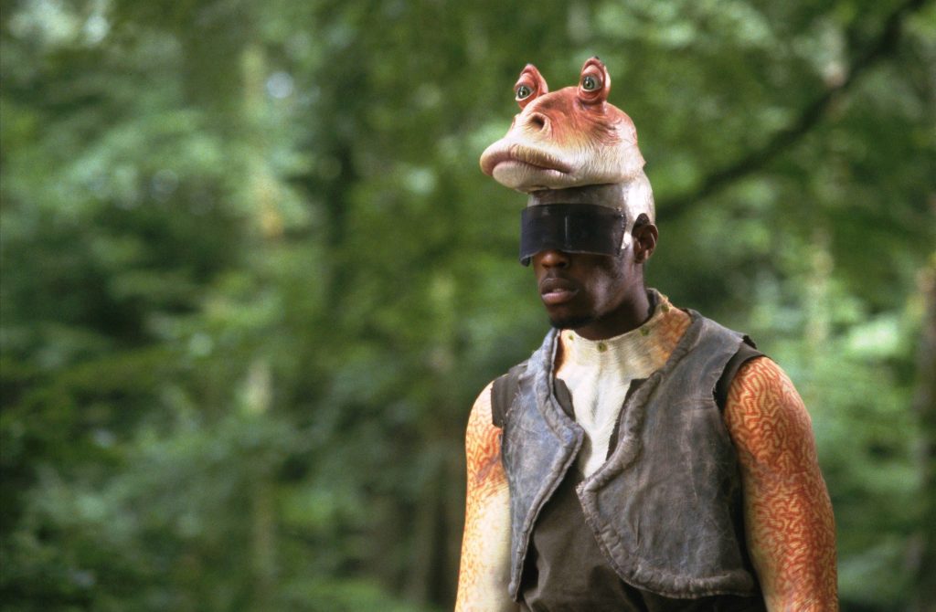 filmy, celebrity, Hollywood, Ahmed Best, Jar Jar Binks, herec, nenávisť, šikana, sci-fi