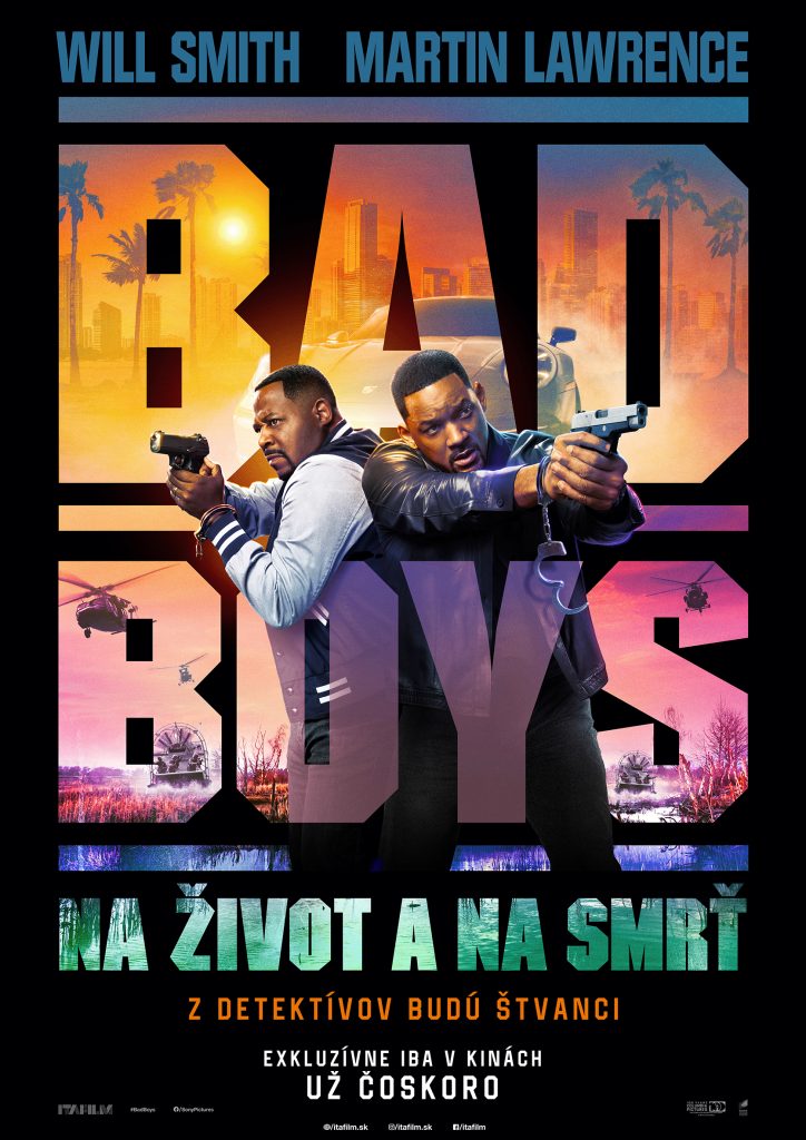 filmy, kino program, slovenské kino, kino premiéra, filmová novinka, Bad Boys: Na život a na smrť, akčný film, komédia