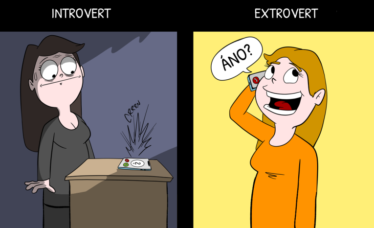 Introvert verzus extrovert. Ako sa v týchto situáciách správaš ty?