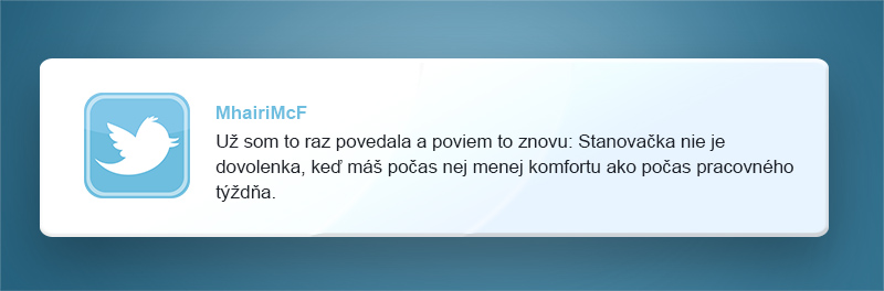 10 vtipných tweetov, v ktorých sa nájdu všetci odporcovia stanovačiek