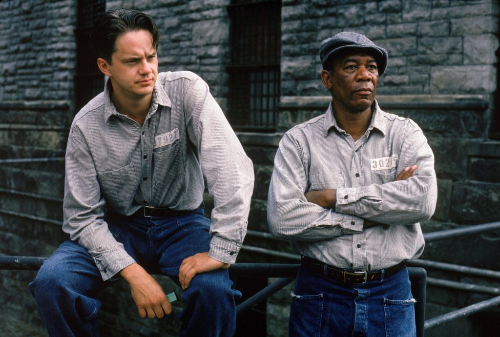 filmy, Vykúpenie z väznice Shawshank, kultový film, Morgan Freeman, záver, scenár