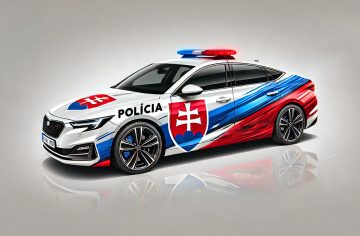 Chystá sa ďalší nový dizajn policajných áut. Dočkáme sa tentoraz aj národných motívov?