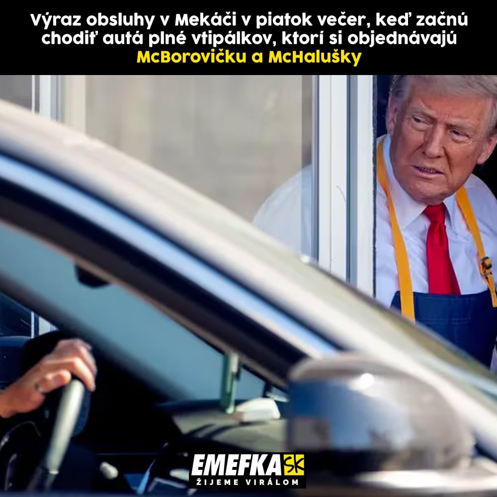 Republikánsky prezidentský kandidát Donald Trump sa učil robiť hranolky v McDonalde. Nie každému sa jeho hra na robotnícku triedu páči.