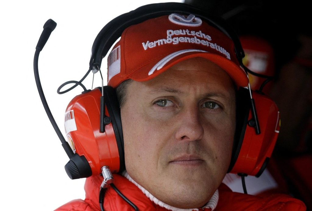 Legendárny nemecký pilot Formuly 1 Michael Schumacher sa po jedenástich rokoch prvýkrát objavil na verejnosti.