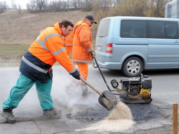 Tento úsek čakajú práce